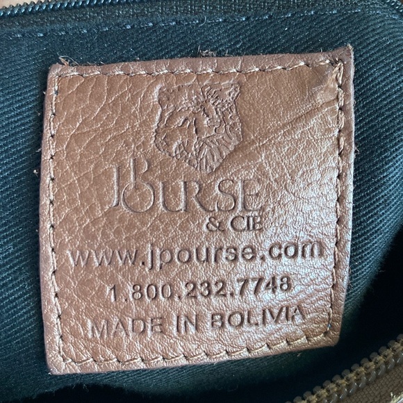 JP Ourse & Cie The Traveler Full Grain Leather Crossbody Messenger Bag - Picture 13 of 16